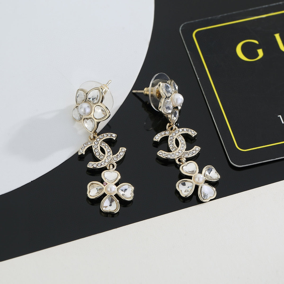 Chanel Gold-Tone Earrings - album image 5