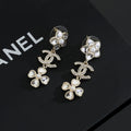 Chanel Gold-Tone Earrings - album image 1