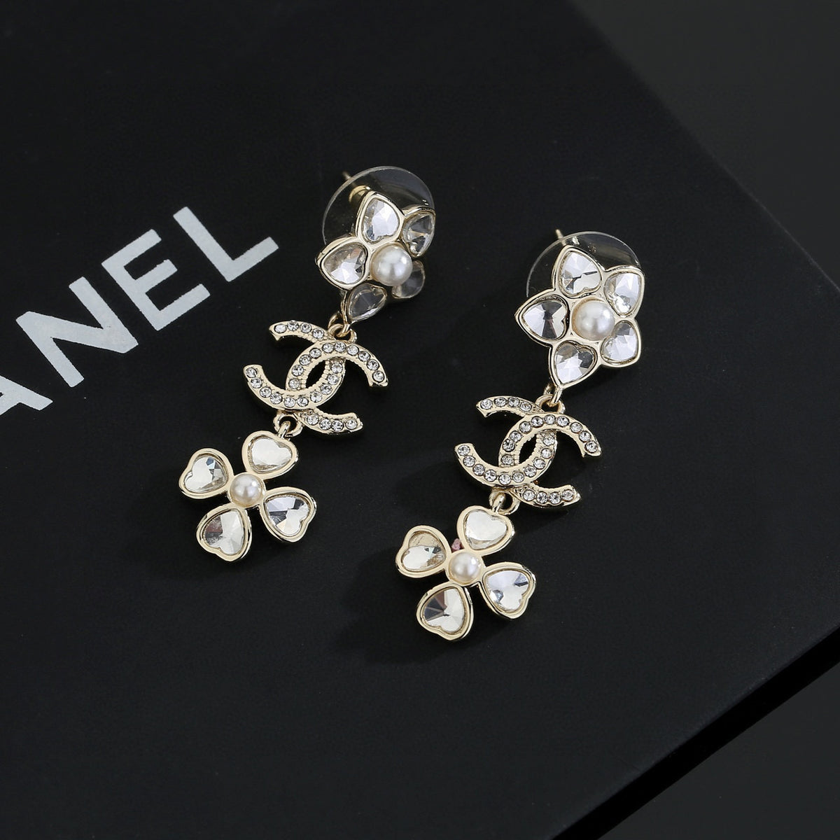 Chanel Gold-Tone Earrings - album image 1