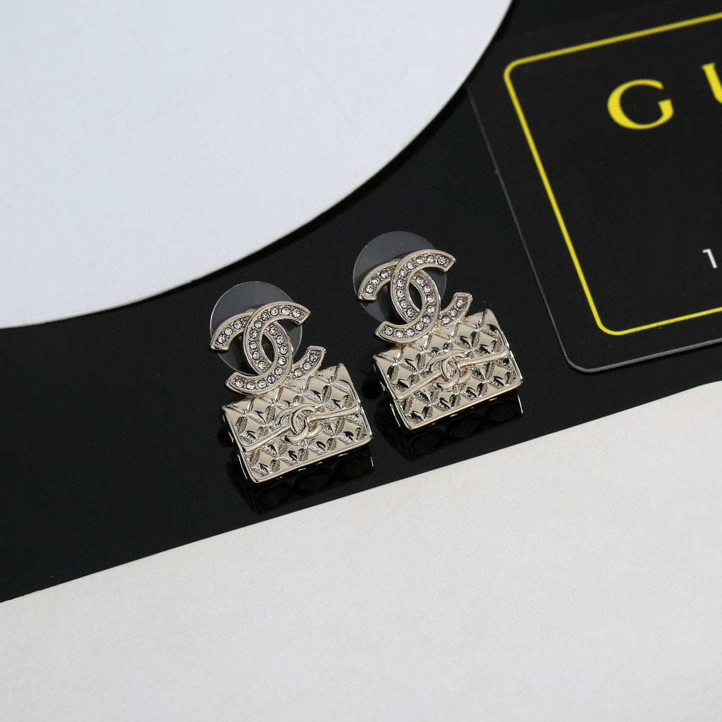 Chanel Gold-Tone Earrings - album image 1