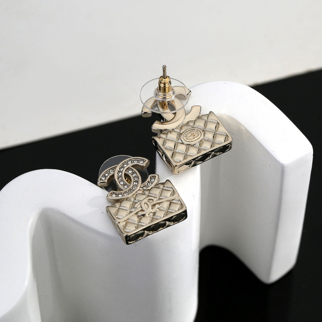 Chanel Gold-Tone Earrings - album image 5