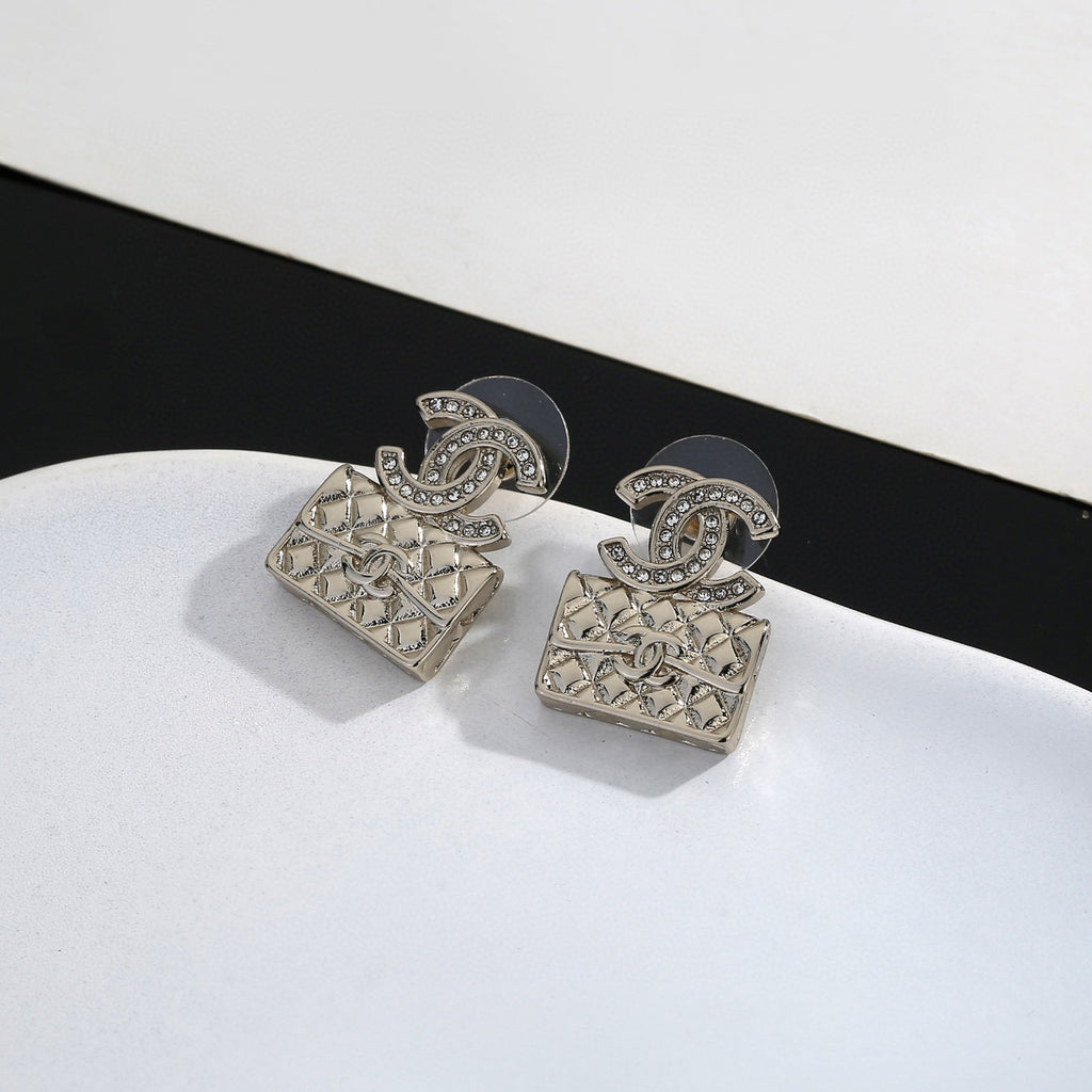 Chanel Gold-Tone Earrings - album image 4