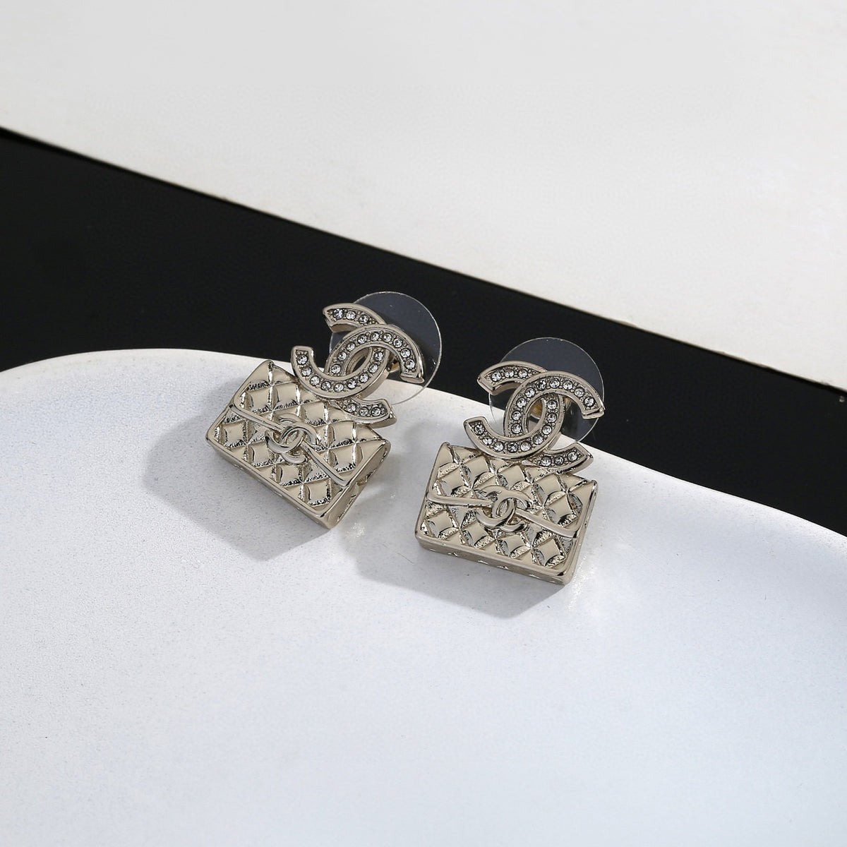 Chanel Gold-Tone Earrings - album image 4