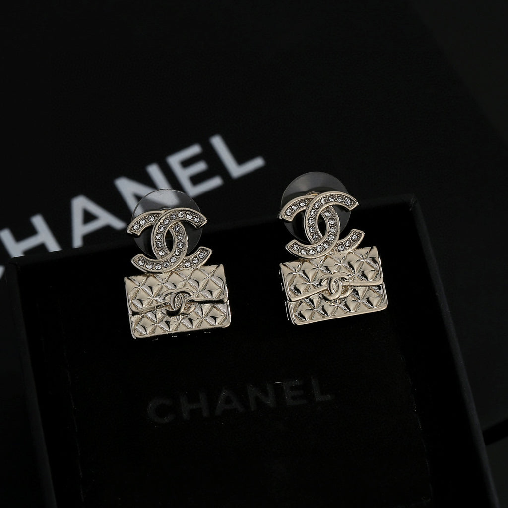 Chanel Gold-Tone Earrings - album image 6