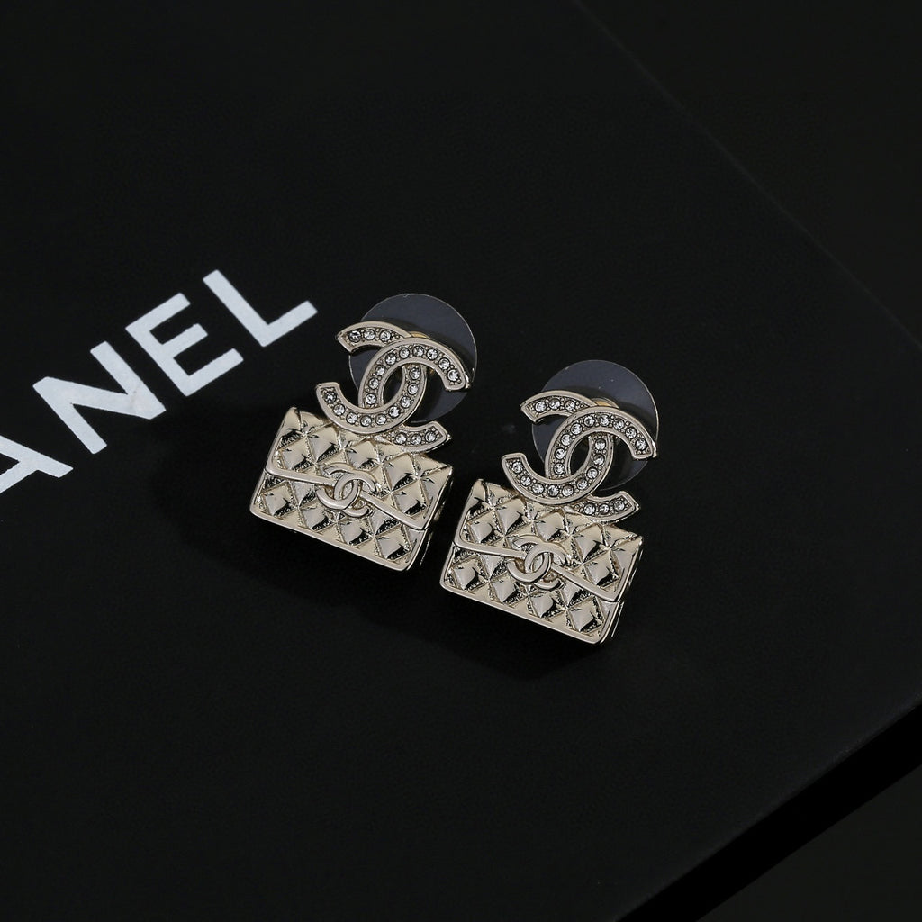 Chanel Gold-Tone Earrings - album image 2