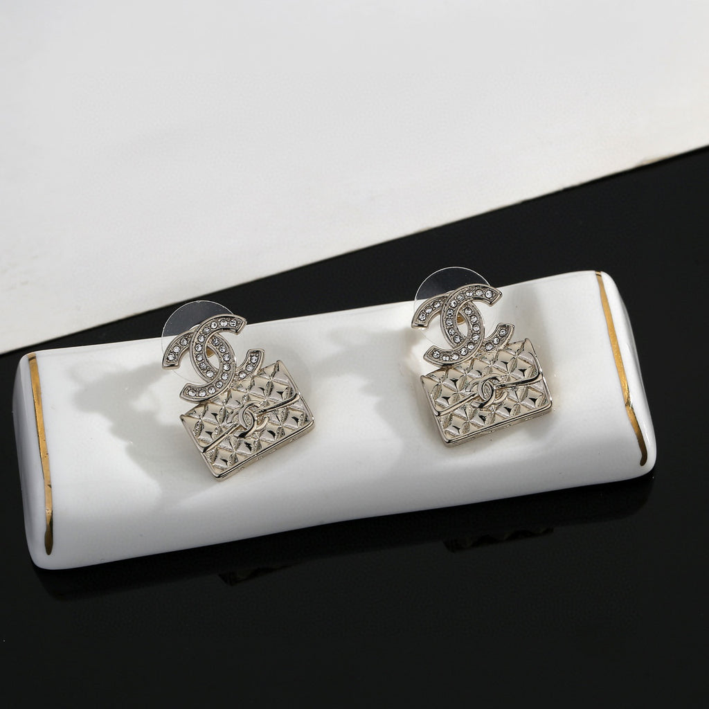 Chanel Gold-Tone Earrings - album image 3