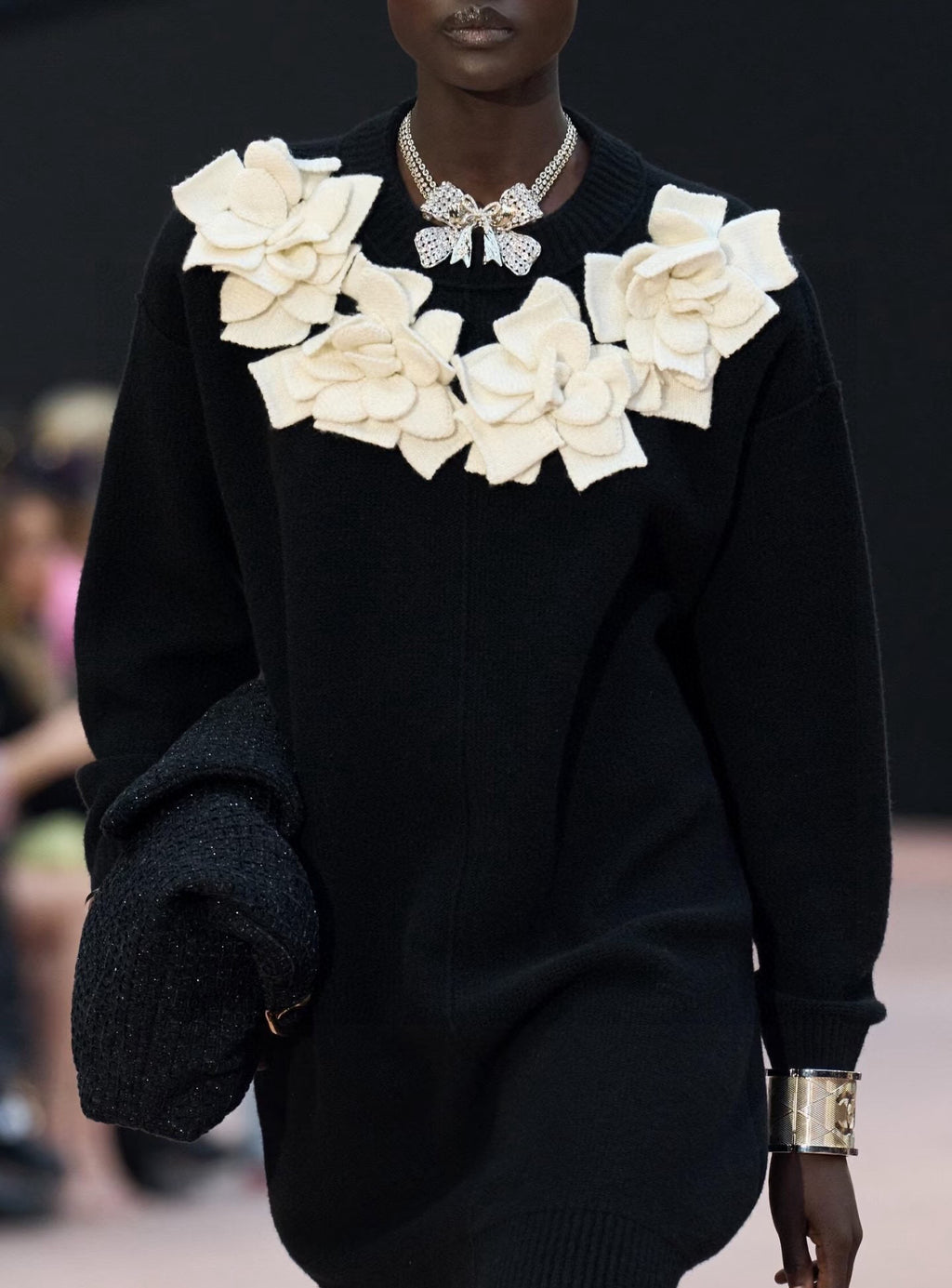 Chanel Bow Butterfly Chain Necklace - album image 4