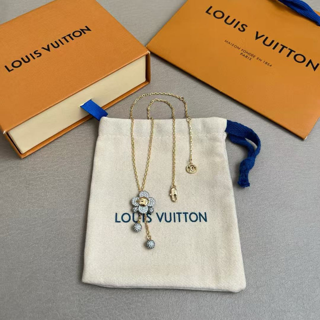 Louis Vuitton Sunflower LV Letter Necklace - album image 9