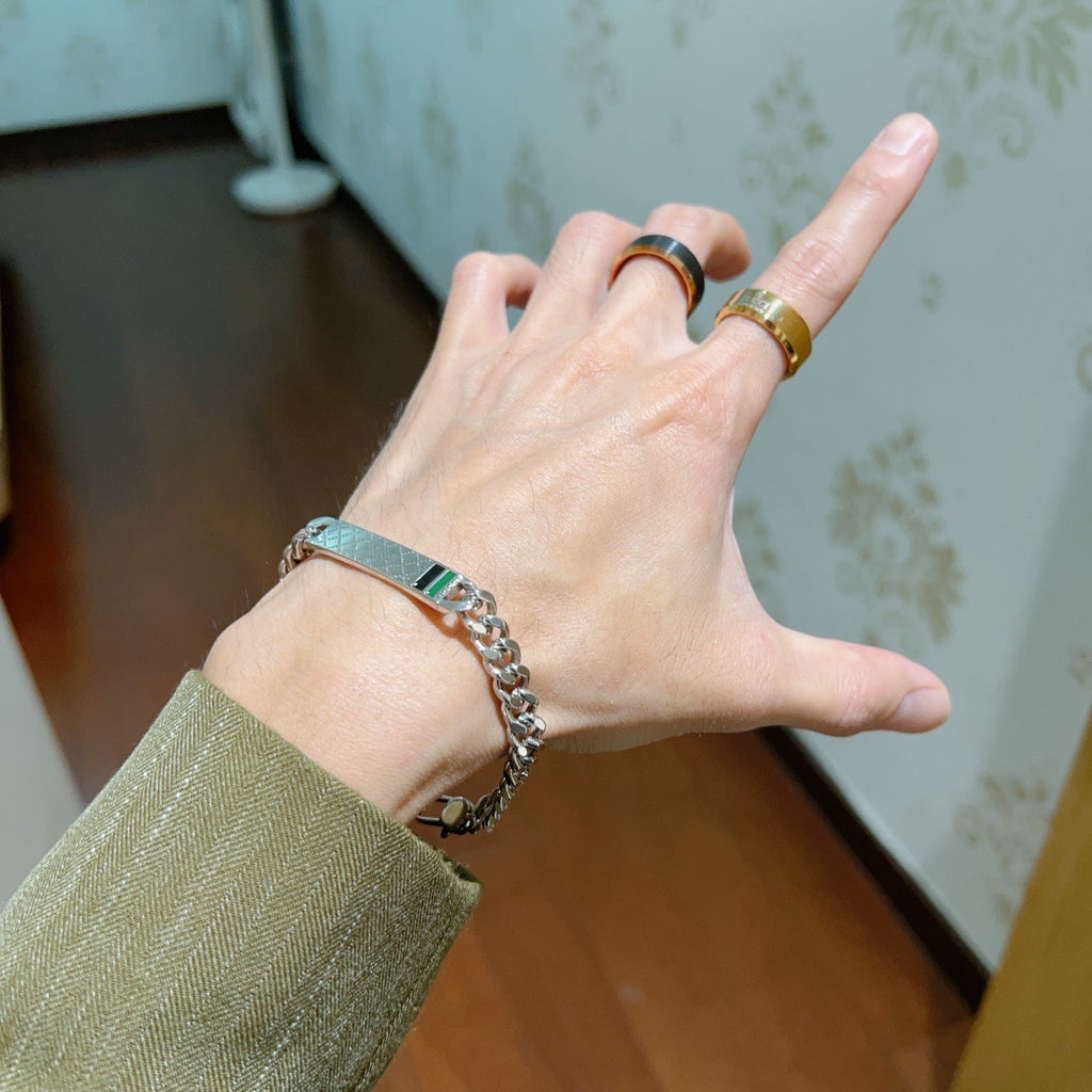 Gucci Enamel Green Bracelet - album image 3