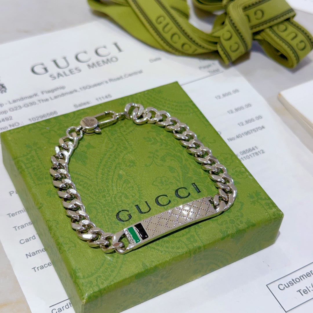Gucci Enamel Green Bracelet - album image 9