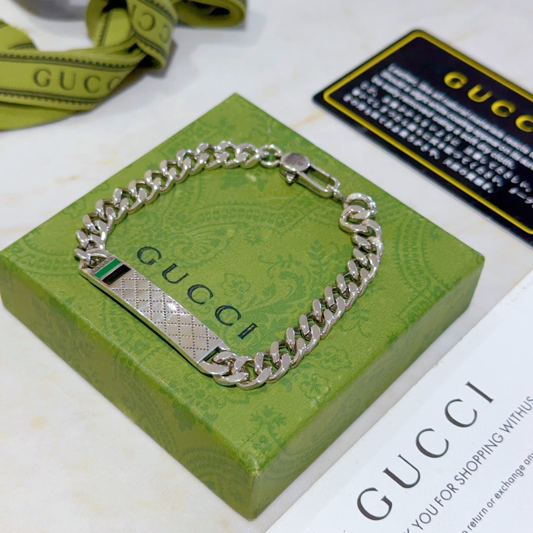 Gucci Enamel Green Bracelet - album image 1