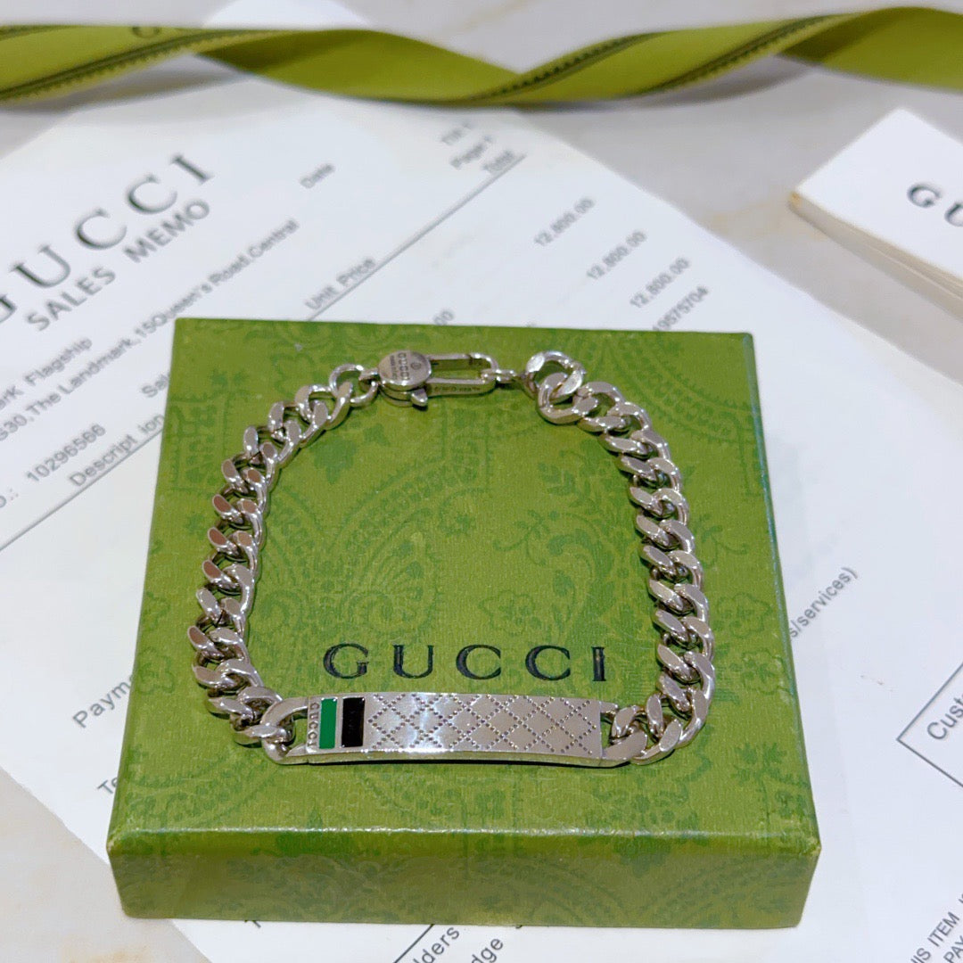 Gucci Enamel Green Bracelet - album image 5