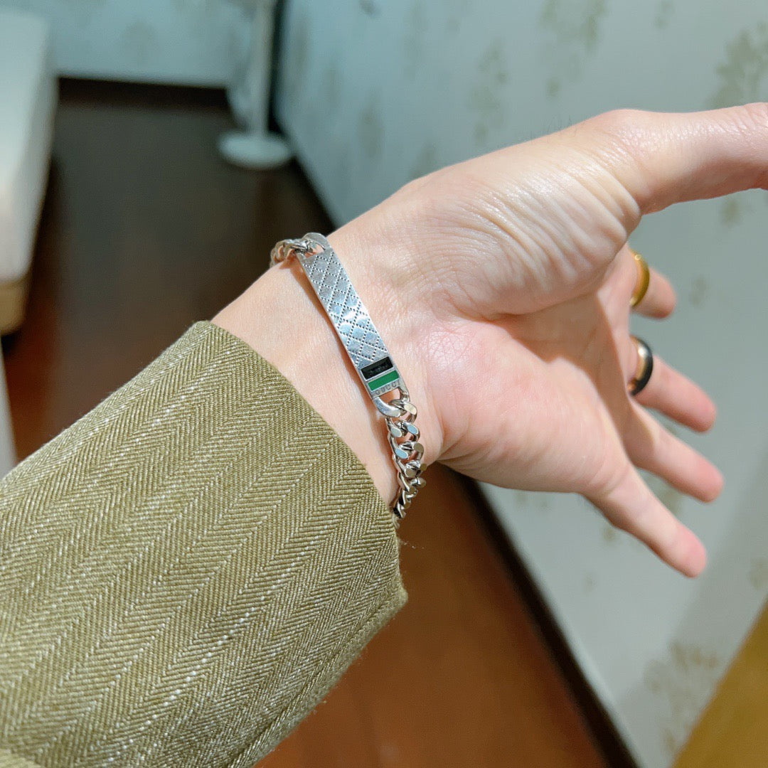 Gucci Enamel Green Bracelet - album image 4