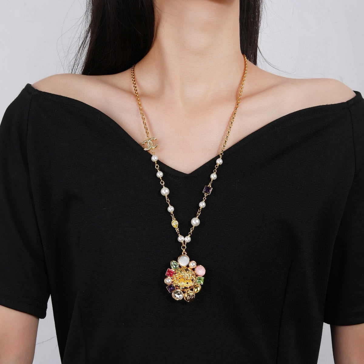 Chanel Interlocking C Necklace - album image 1