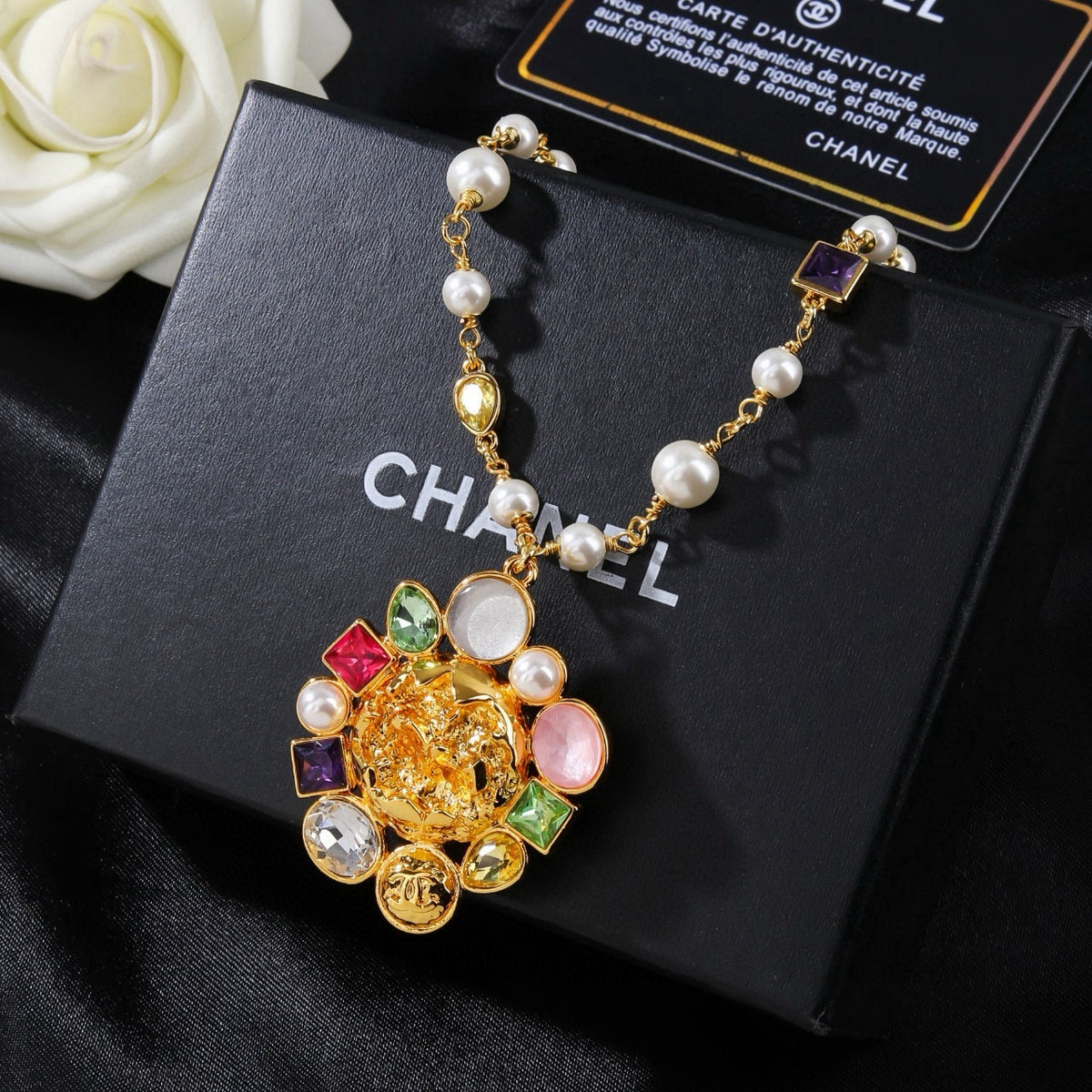 Chanel Interlocking C Necklace - album image 2