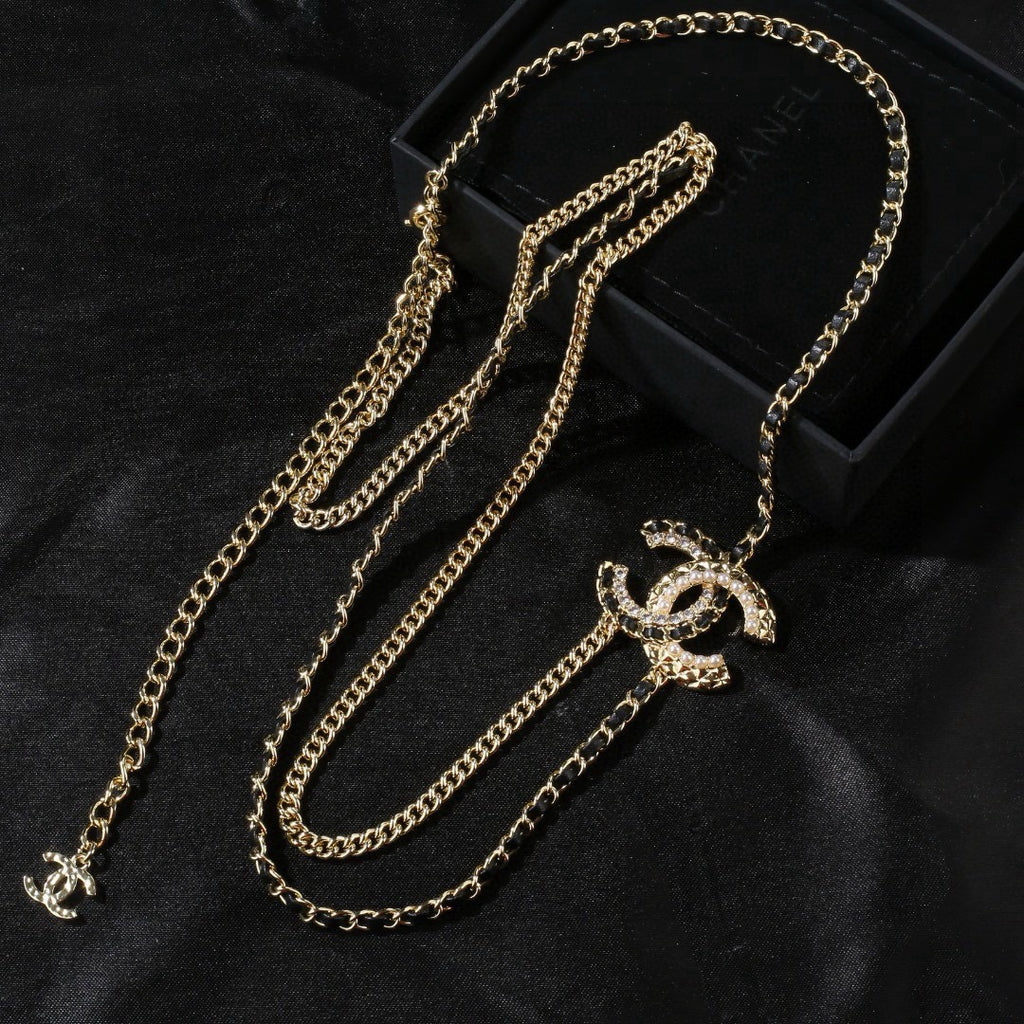 Chanel Gold-Tone Long CC Chain Necklace - album image 1