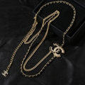 Chanel Gold-Tone Long CC Chain Necklace - album image 1