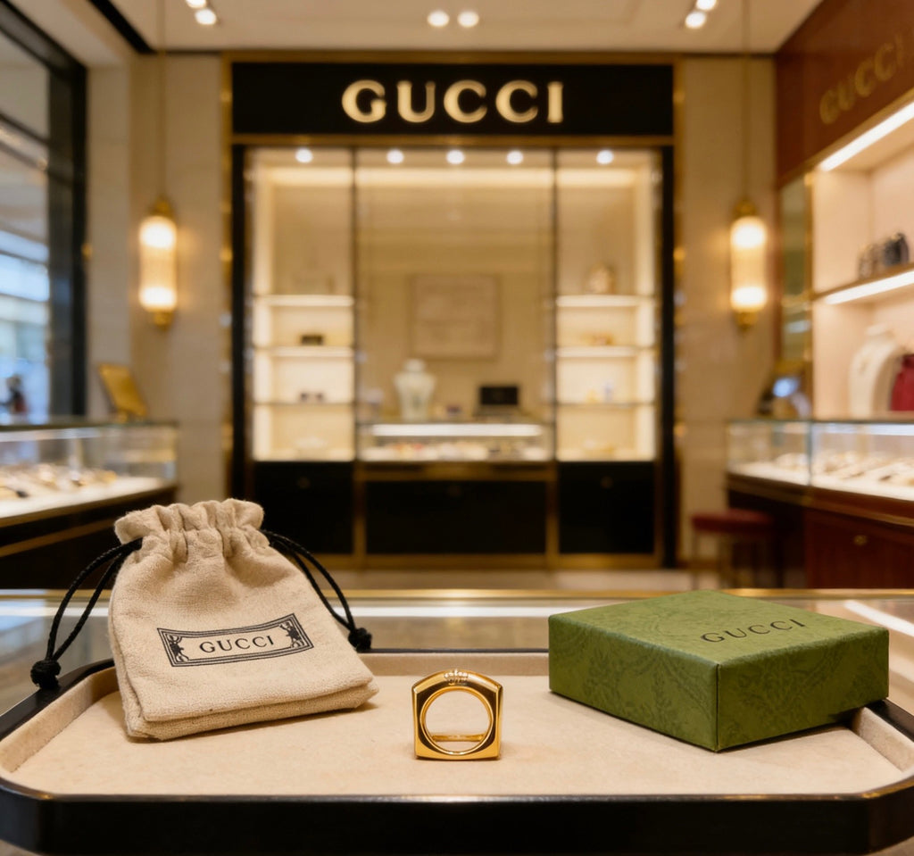Gucci Anger Forest Interlocking G Ring - album image 6