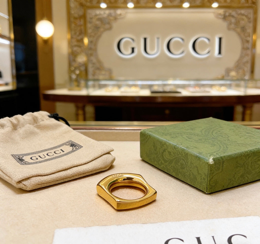 Gucci Anger Forest Interlocking G Ring - album image 7