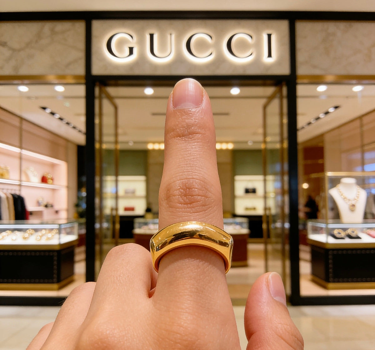Gucci Anger Forest Interlocking G Ring - album image 5
