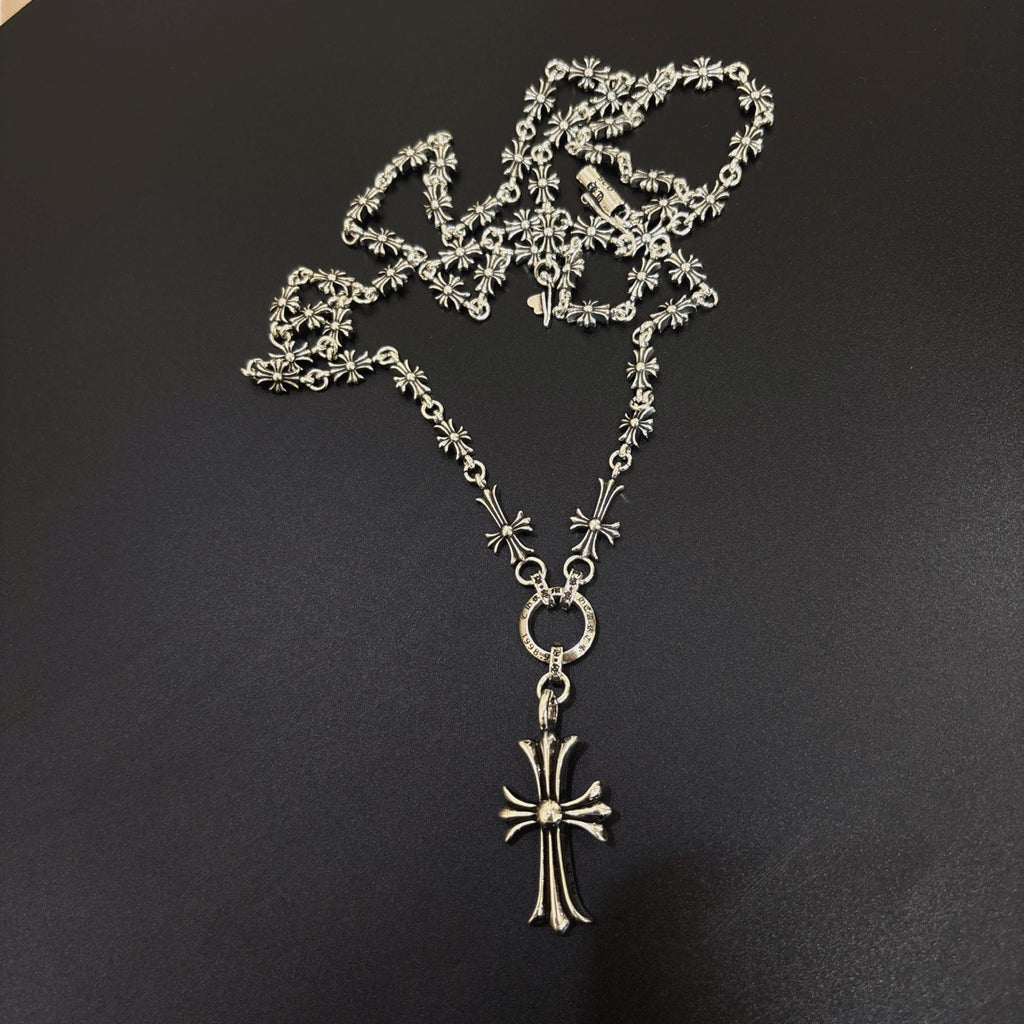 Chrome Hearts Ring Connector Cross Necklace - album image 7