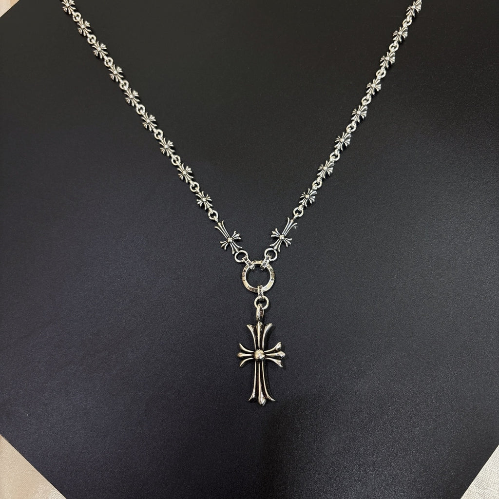 Chrome Hearts Ring Connector Cross Necklace - album image 3