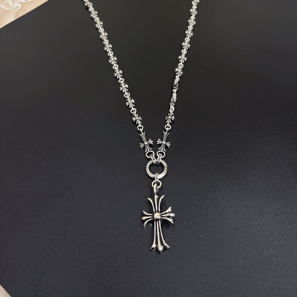 Chrome Hearts Ring Connector Cross Necklace - album image 5