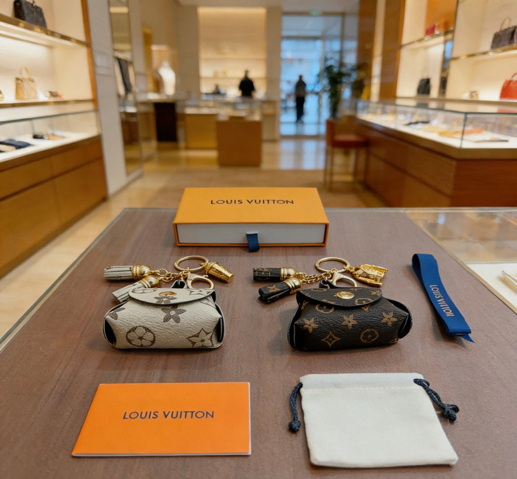 Louis Vuitton Mini Bag Keychain in Two Colors - album image 5