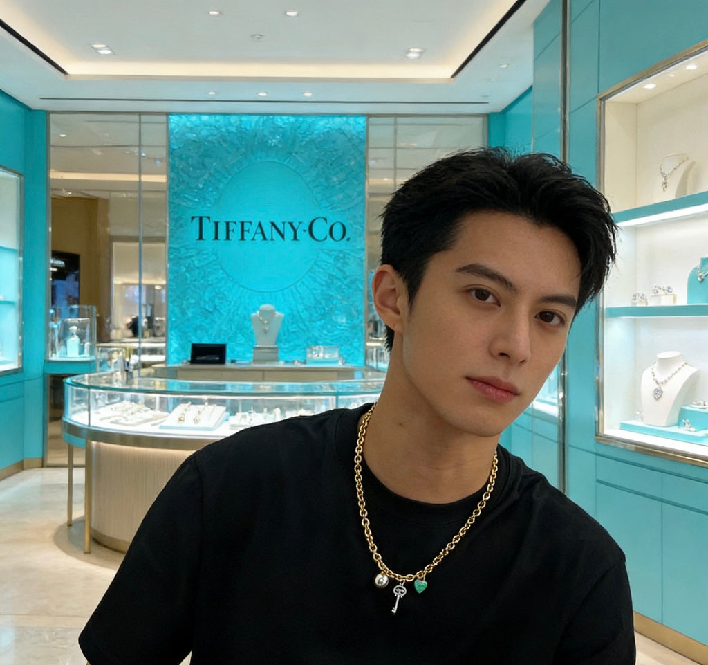 Tiffany & Co. Gold-Tone Multi-Charm Necklace - album image 9