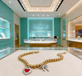 Tiffany & Co. Gold-Tone Red Heart Charm Bracelet - album image 1