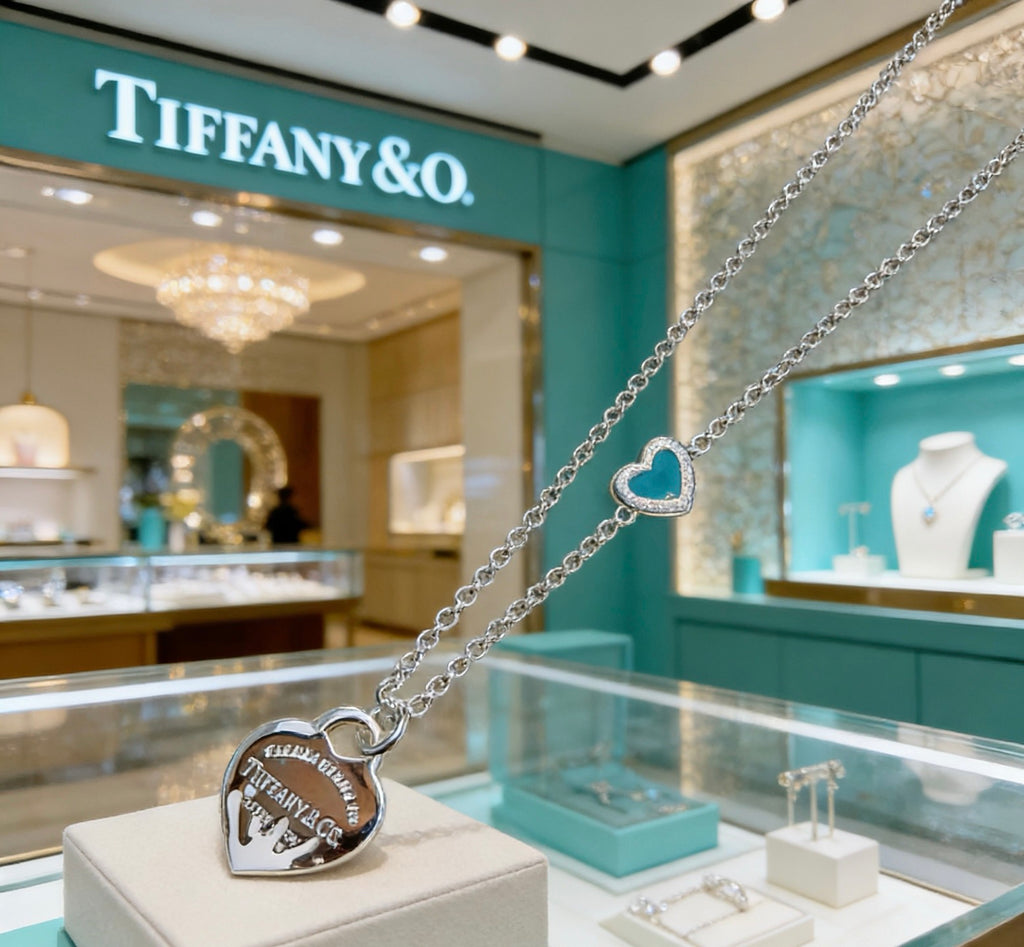 Tiffany & Co. Slim Rectangular Tag Necklace - album image 5