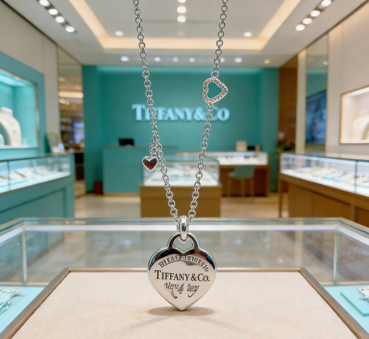 Tiffany & Co. Slim Rectangular Tag Necklace - album image 6