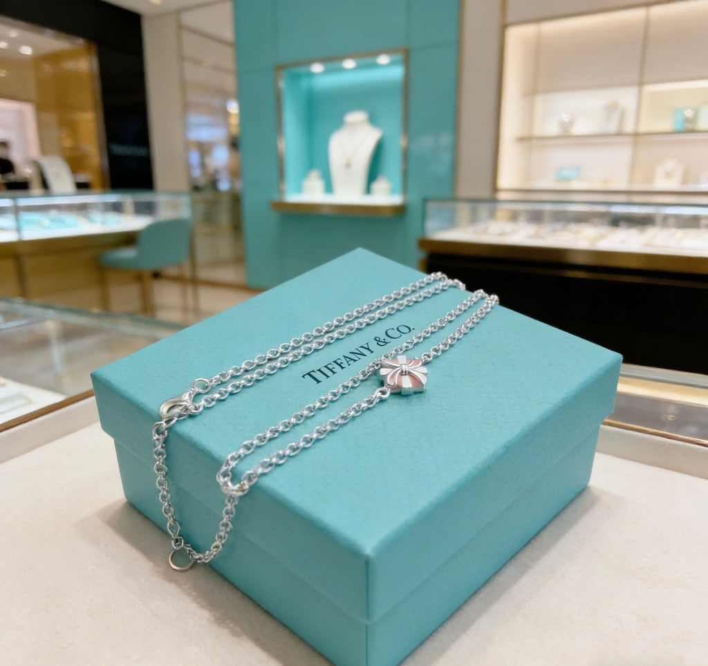 Tiffany & Co. Small Round Pendant Chain Necklace - album image 2