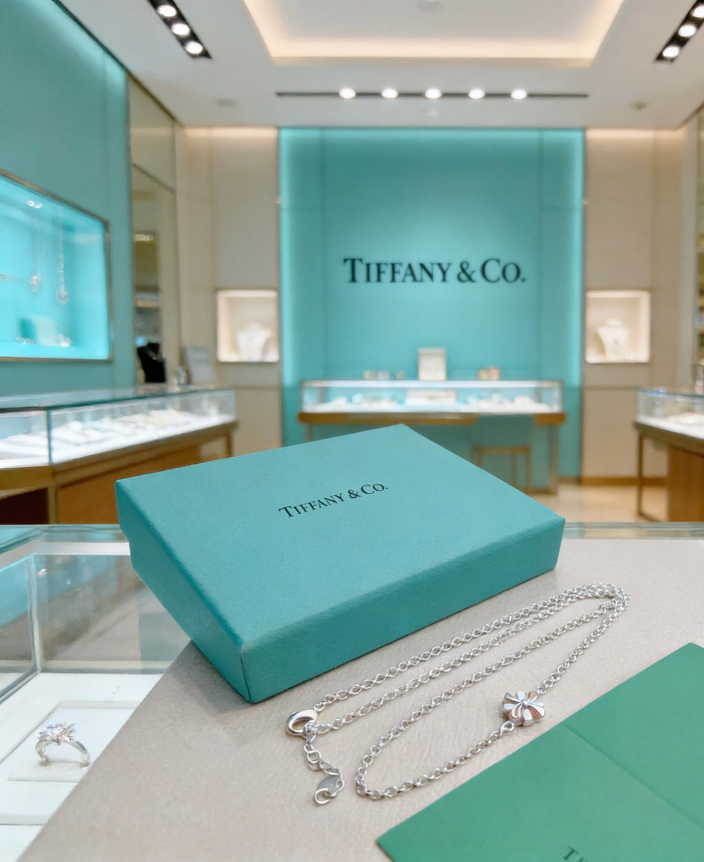 Tiffany & Co. Small Round Pendant Chain Necklace - album image 3