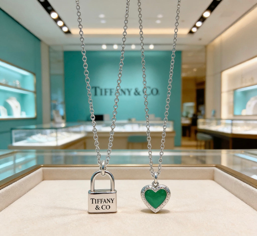 Tiffany & Co. Rectangular Clasp Fine Necklace - album image 4