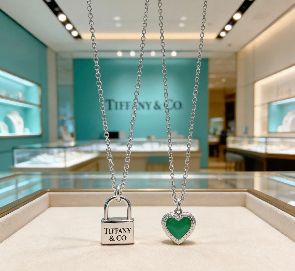 Tiffany & Co. Rectangular Clasp Fine Necklace - album image 4