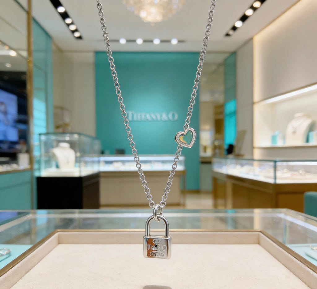 Tiffany & Co. Rectangular Clasp Fine Necklace - album image 2