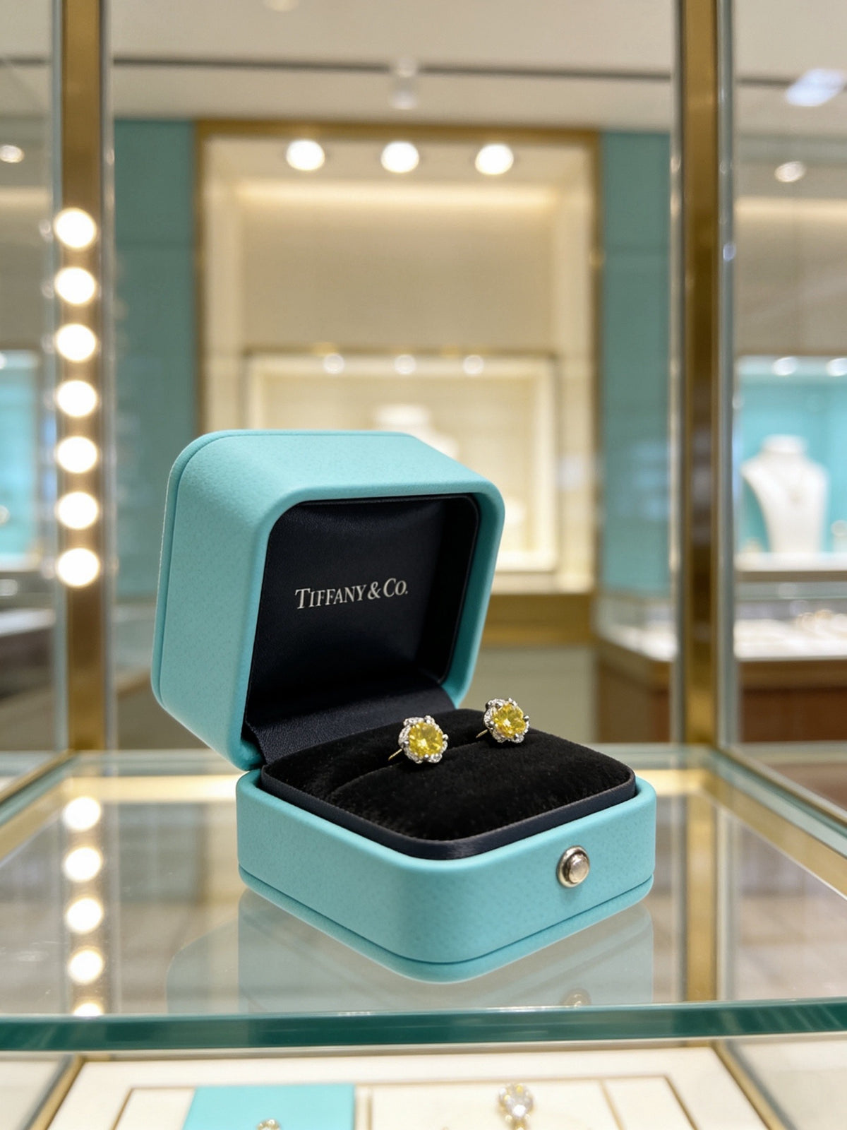 Tiffany & Co. Yellow Floral Stud Earrings - album image 8