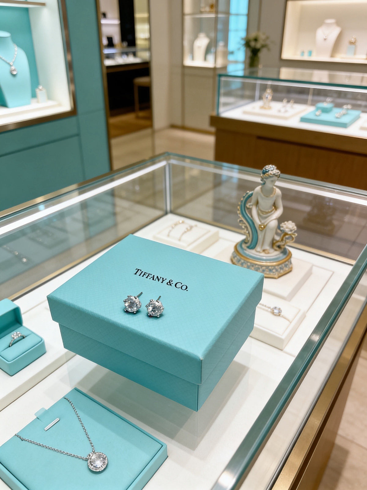 Tiffany & Co. Clear Floral Cluster Stud Earrings - album image 5