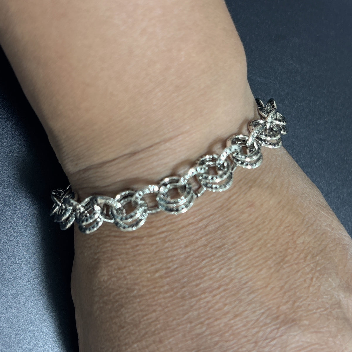 Chrome Hearts Interlocking Loop Chain Bracelet - album image 3