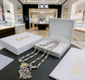 Dior Double Ornamental Pendant Necklace - product image 1