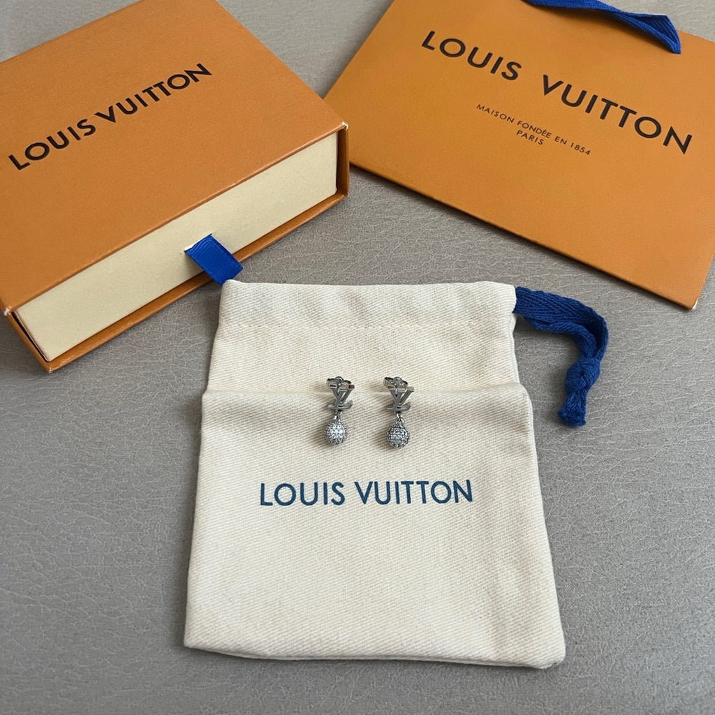 Louis Vuitton LV Letter Stud Earrings - album image 5