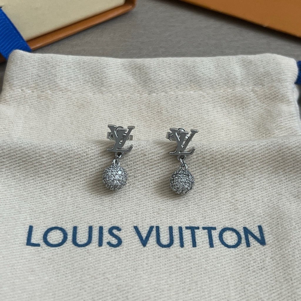 Louis Vuitton LV Letter Stud Earrings - album image 2