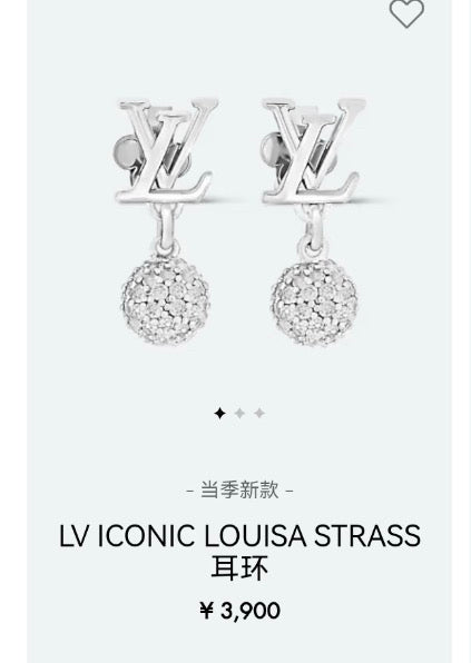Louis Vuitton LV Letter Stud Earrings - album image 1