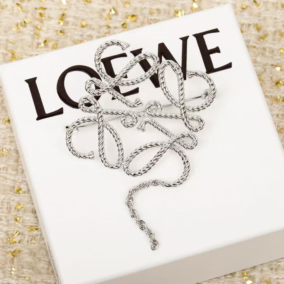 Loewe Sweeping Anagram Statement Brooch - product image 6