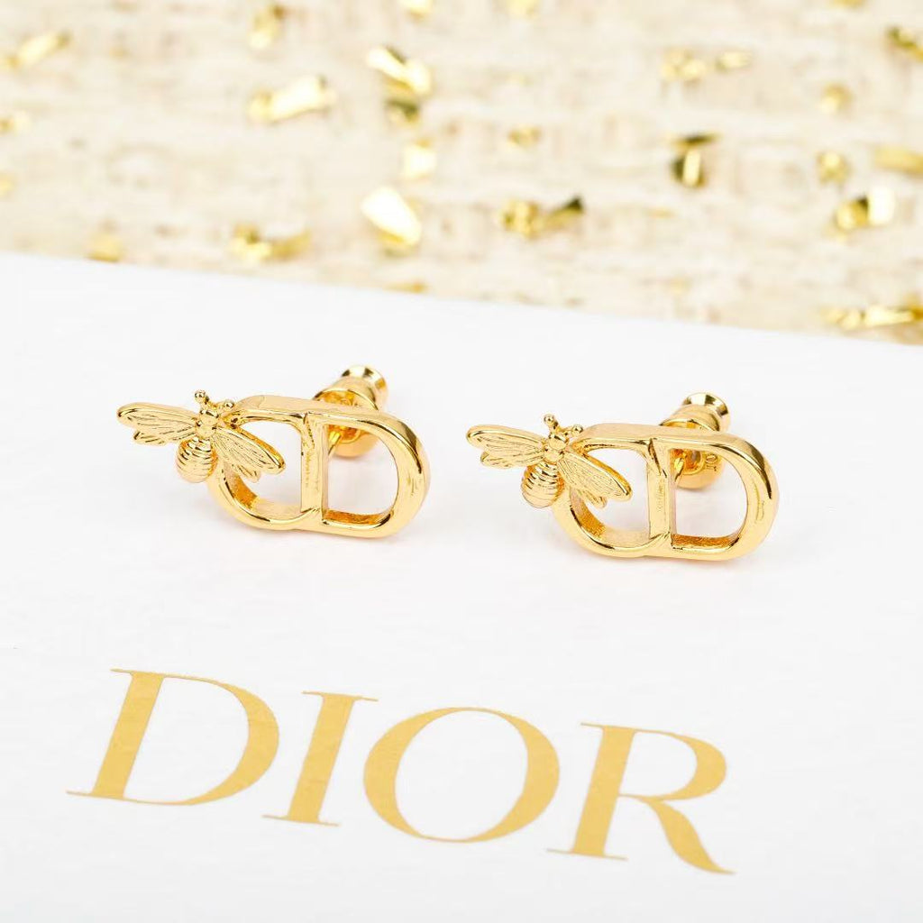 Dior Star-Accent CD Stud Earrings - product image 1