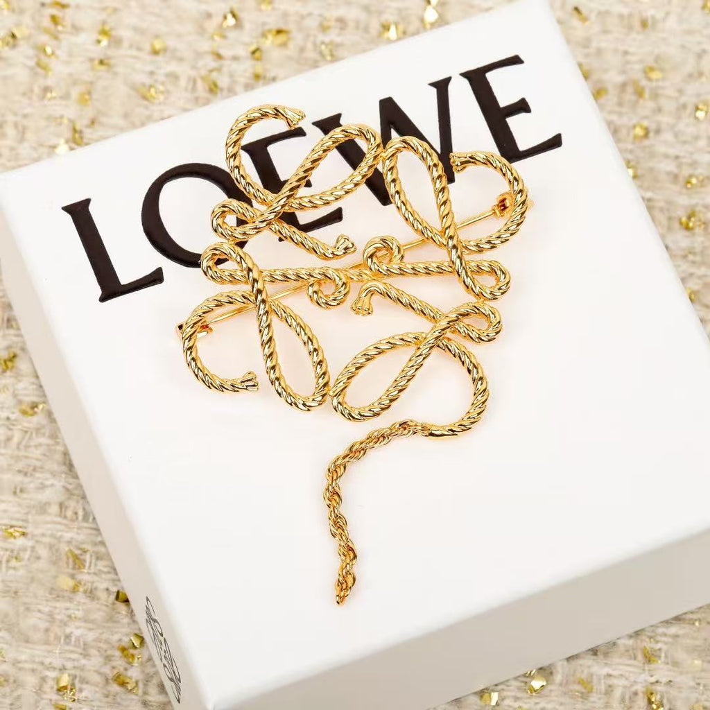 Loewe Sweeping Anagram Statement Brooch - product image 4