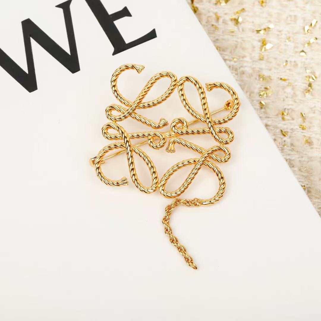 Loewe Sweeping Anagram Statement Brooch - product image 5