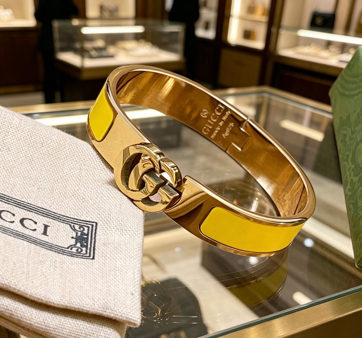 Gucci Anger Forest Interlocking G Bangle - album image 4