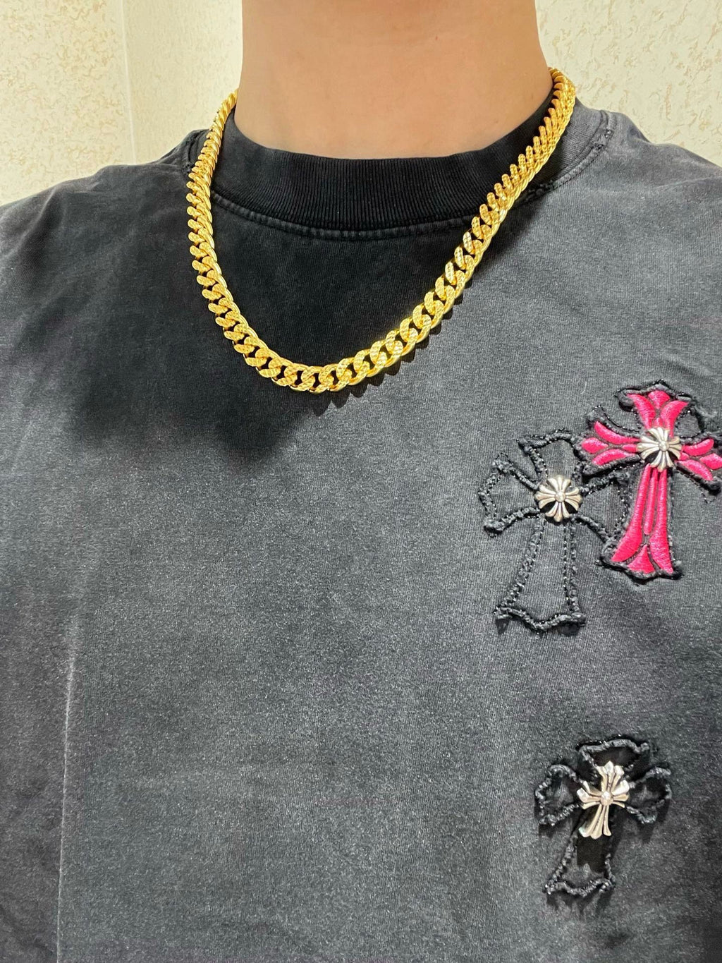 Gucci Anger Forest Interlocking G Antiqued Chain Necklace - album image 6